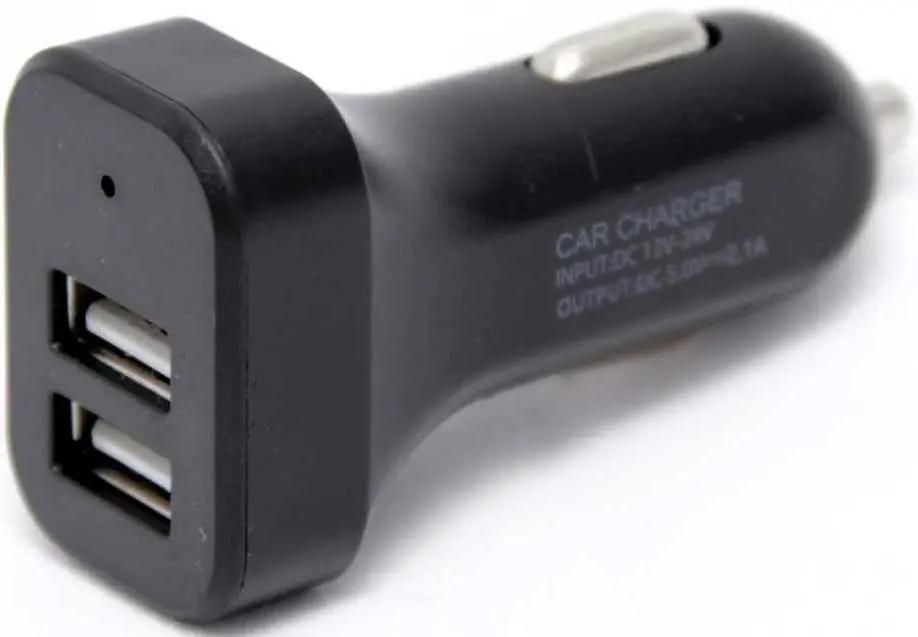 

Автомобильное зарядное устройство WIIIX UCC-2-15B, 2xUSB, 2.1А, черный (UCC-2-15B), UCC-2-15B