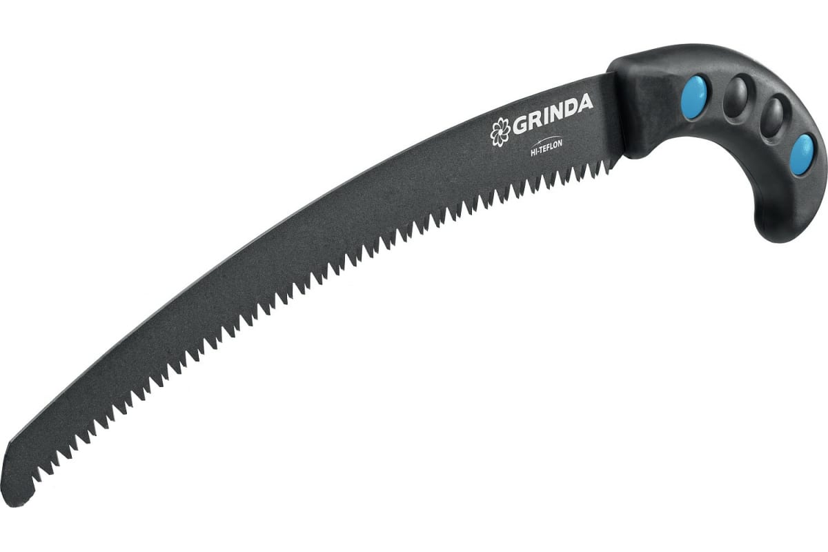 Ножовка по дереву GRINDA GS-6, шаг зубьев 6 мм, длина полотна 320 мм (151853)