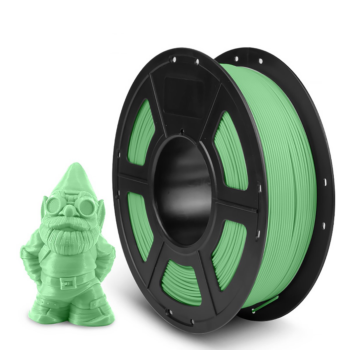 Пластик NV Print, PLA, 1.75 мм x 330 м, зеленый для 3D принтера (NV-3D-PLA-META-APPLE-GREEN)