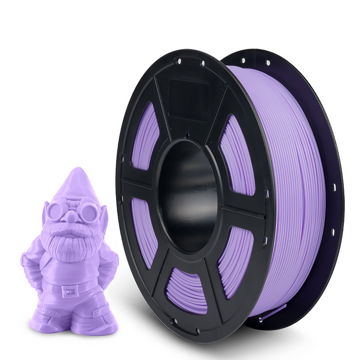 Пластик NV Print, PLA, 1.75 мм x 330 м, фиолетовый для 3D принтера (NV-3D-PLA-META-TARO-PURPLE)