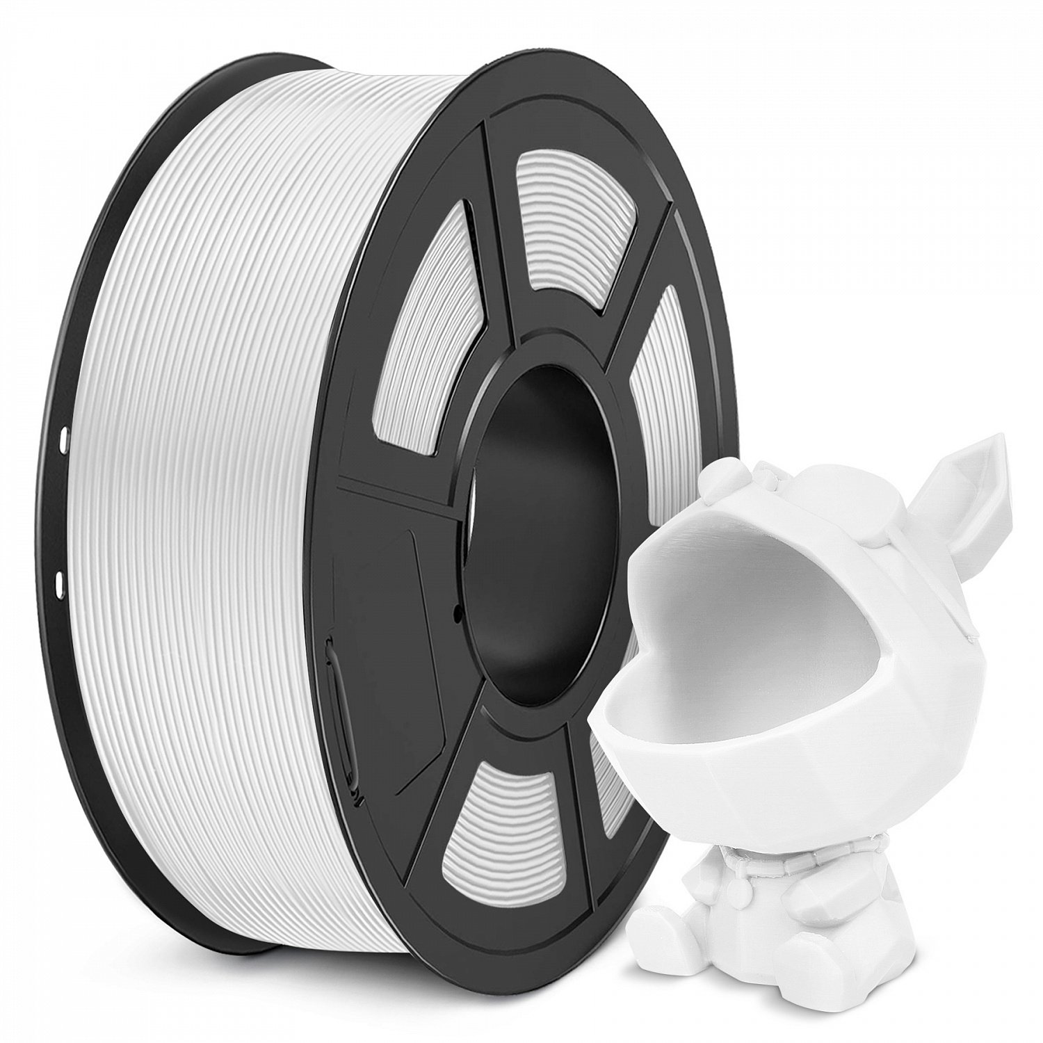 Пластик NV Print, PLA, 1.75 мм x 330 м, белый для 3D принтера (NV-3D-PLA-META-WHITE)