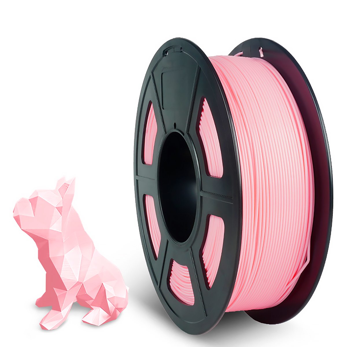 Пластик NV Print, PLA+, 1.75 мм x 330 м, розовый для 3D принтера (NV-3D-PLA-P-SAKURA-PINK)