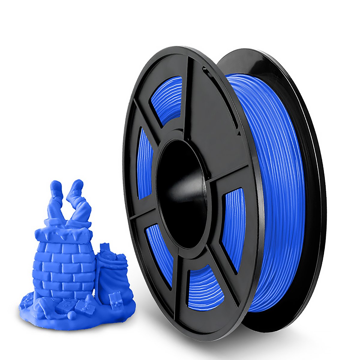 Пластик NV Print, TPU, 1.75 мм x 165 м, синий для 3D принтера (NV-3D-TPU-BLUE)
