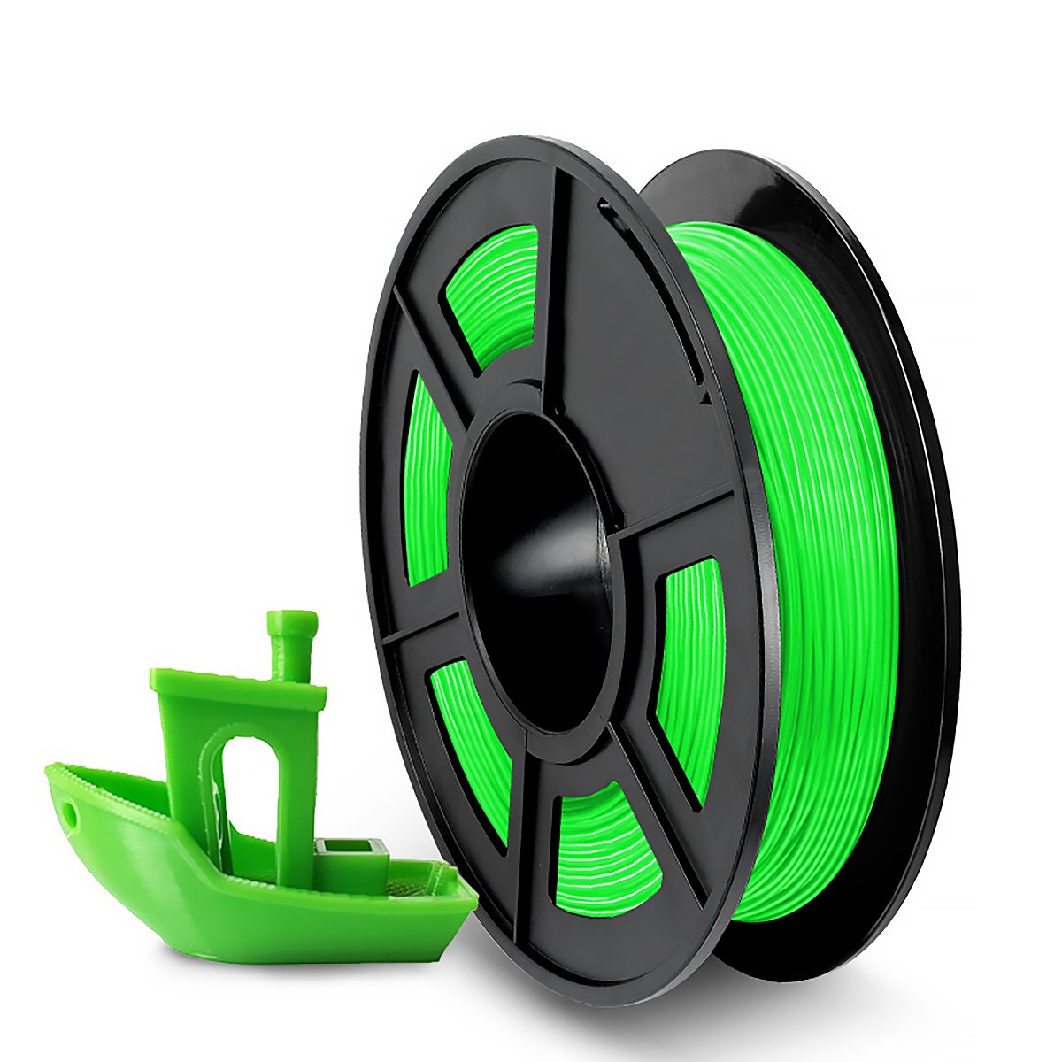 Пластик NV Print, TPU, 1.75 мм x 165 м, зеленый для 3D принтера (NV-3D-TPU-GREEN)