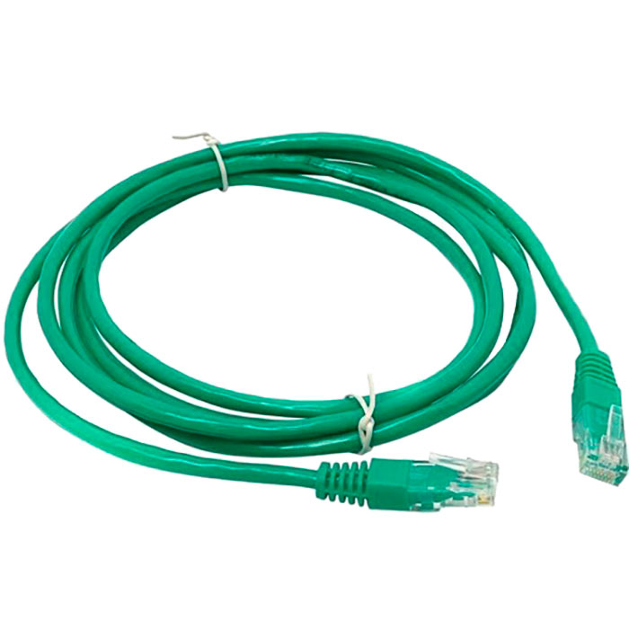 Патч-корд UTP кат.5e, 1 м, RJ45-RJ45, зеленый, CCA, 5 шт., Exegate UTP-RJ45-RJ45-5e-1M-GN (EX258672RUS-5)