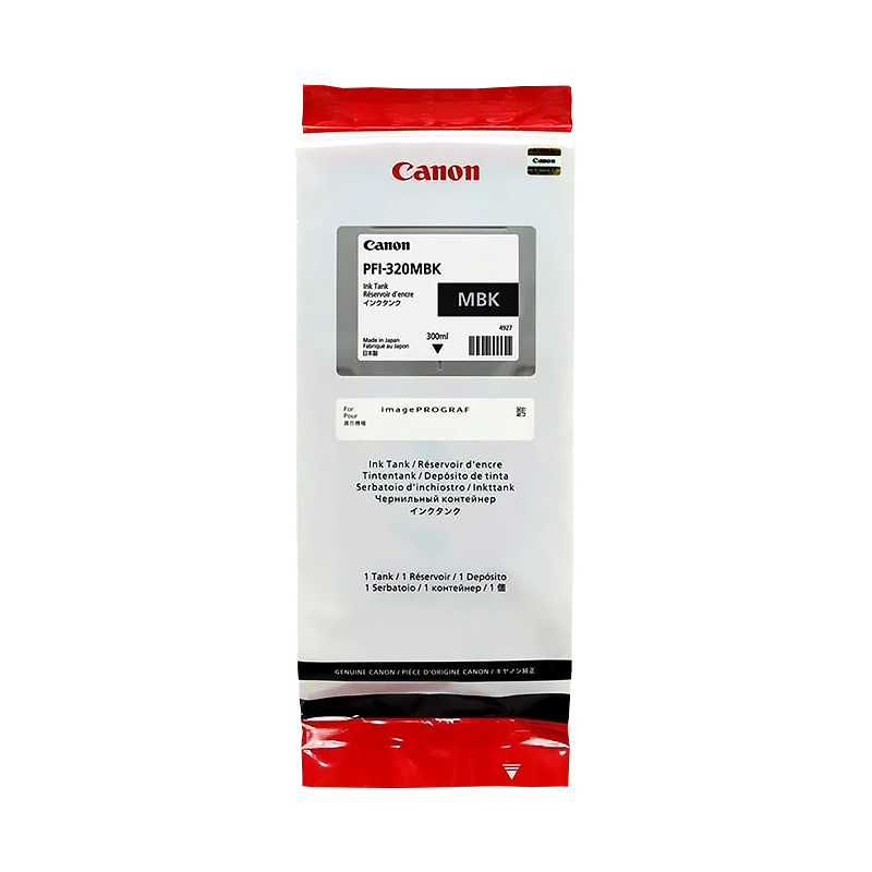 Картридж Canon PFI-320 (2889C001), матовый черный, 300 мл