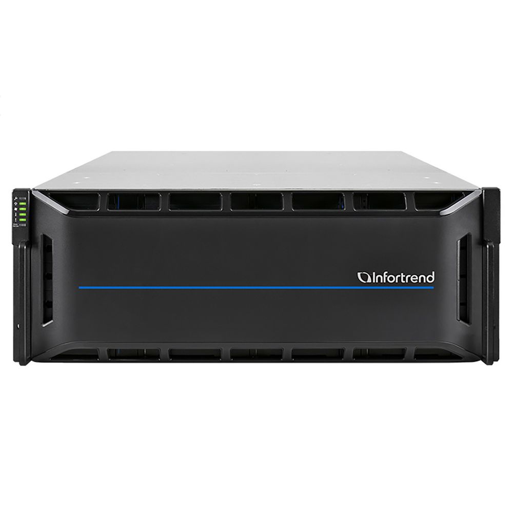 

Система хранения Infortrend EonStor CS 3024G-J, 24x3.5" SATA/SAS, 2хSAS 12Gb/s, 1x1.6 кВт, 4U (CS3024G00000J-8U32), CS 3024G-J