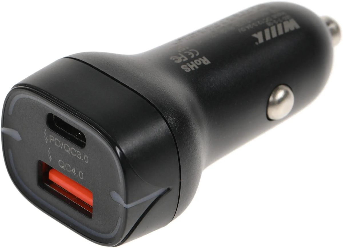 Автомобильное зарядное устройство WIIIX UCC-7-2-08, USB, 1xUSB Type C