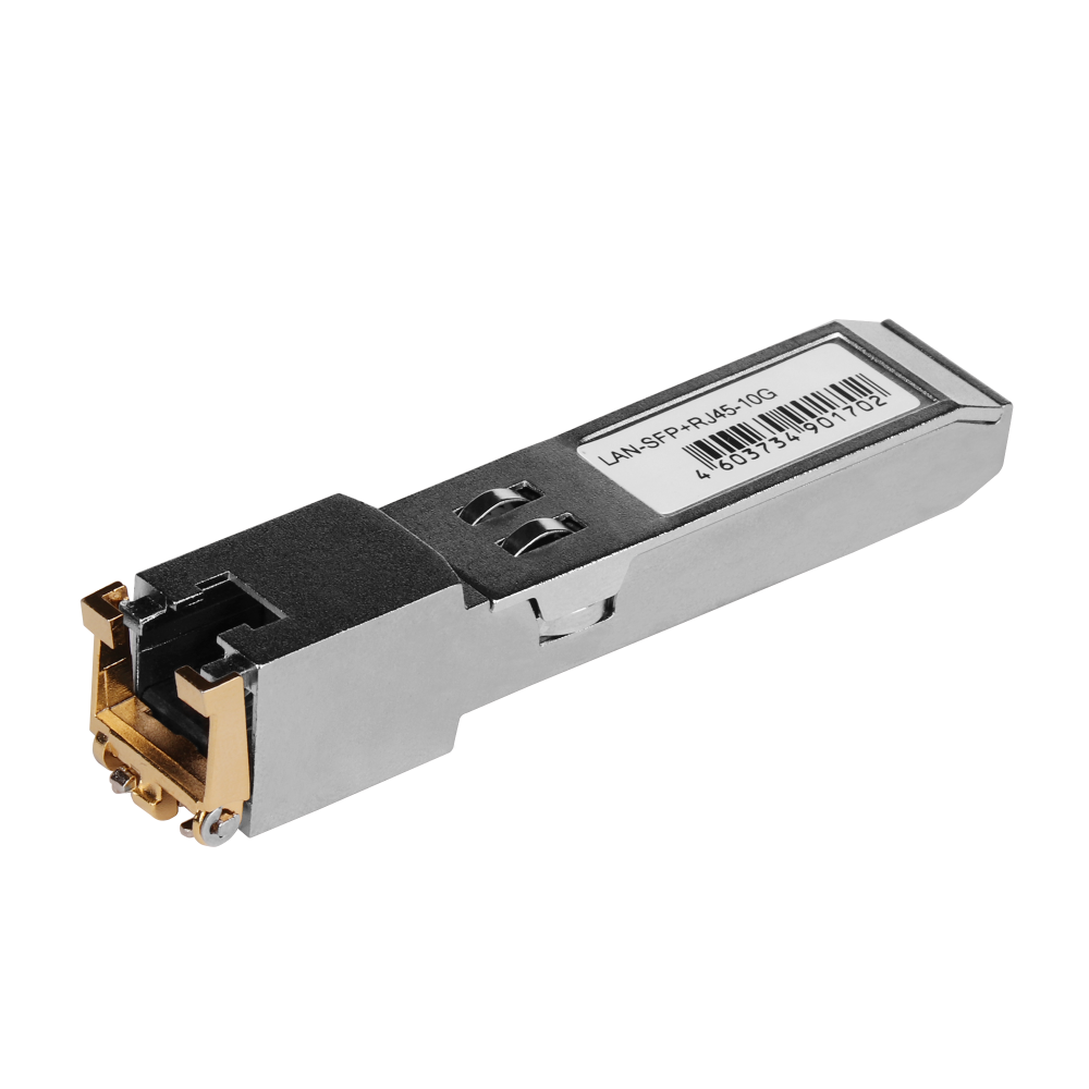 

Модуль SFP+ Lanmaster, 30 м, RJ-45, 10 Гбит/с, DDM (LAN-SFP+RJ45-10G)