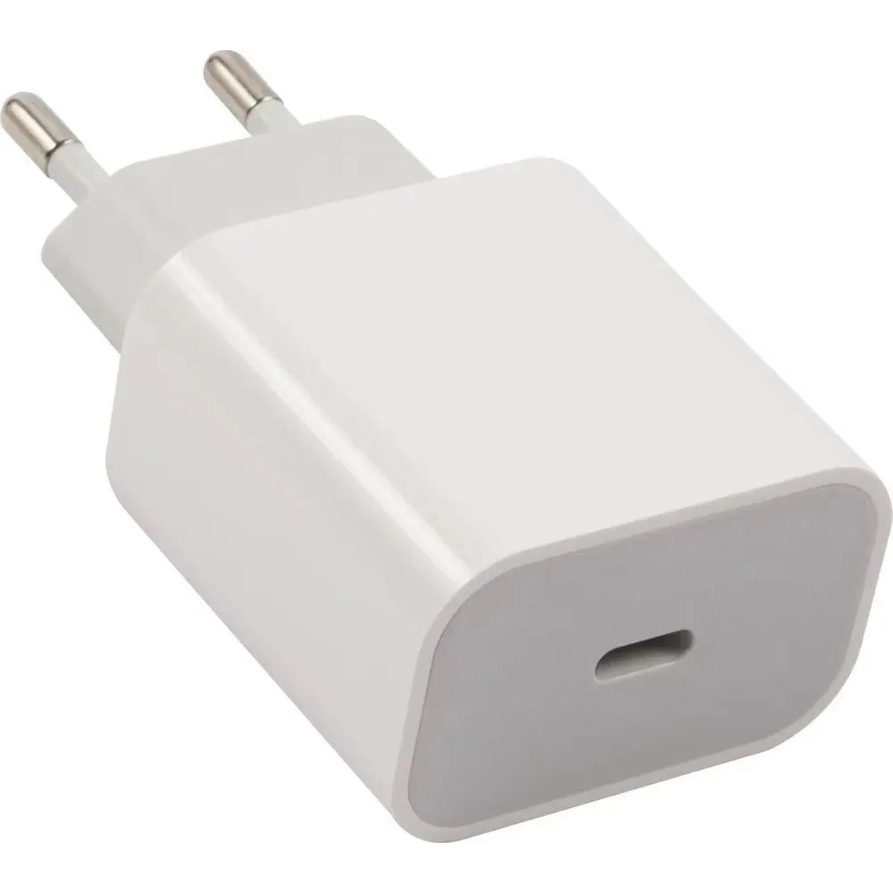 

Сетевое зарядное устройство Red Line PD-25 25 Вт, EU, USB type-C, белый (УТ000030204), PD-25