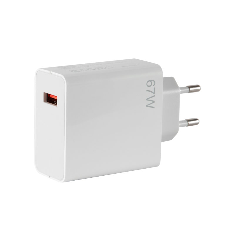 

Сетевое зарядное устройство Barn&Hollis B&H-58 67 Вт, USB, EU, Quick Charge, белый (УТ000034388), B&H-58
