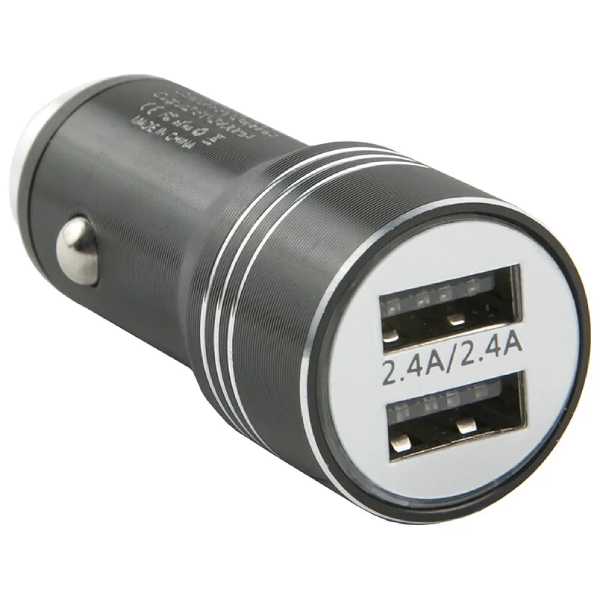 

Автомобильное зарядное устройство Red Line AC-5A, 2xUSB, 2.4А, кабель microUSB, черный (УТ000028596), AC-5A