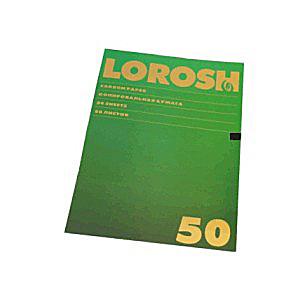 

Копировальная бумага Лорош, черный, 50 листов (Тоше)