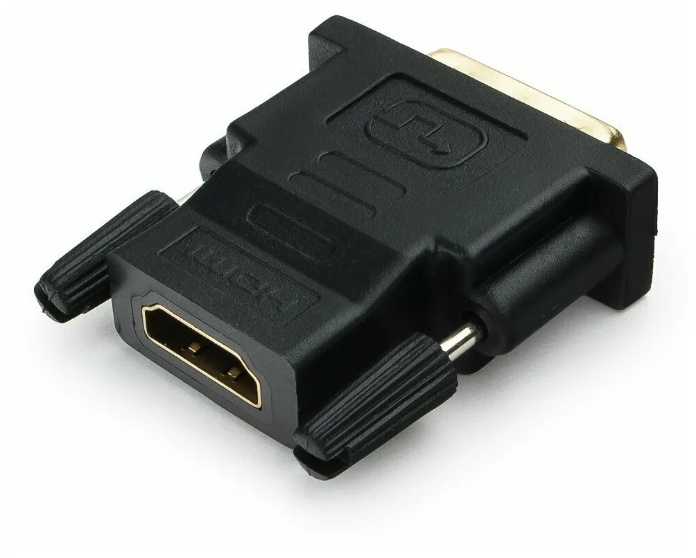 

Переходник (адаптер) HDMI(19F)-DVI-I(29M) Dual Link, черный Bion (BXP-A-HDMI-DVI-2)