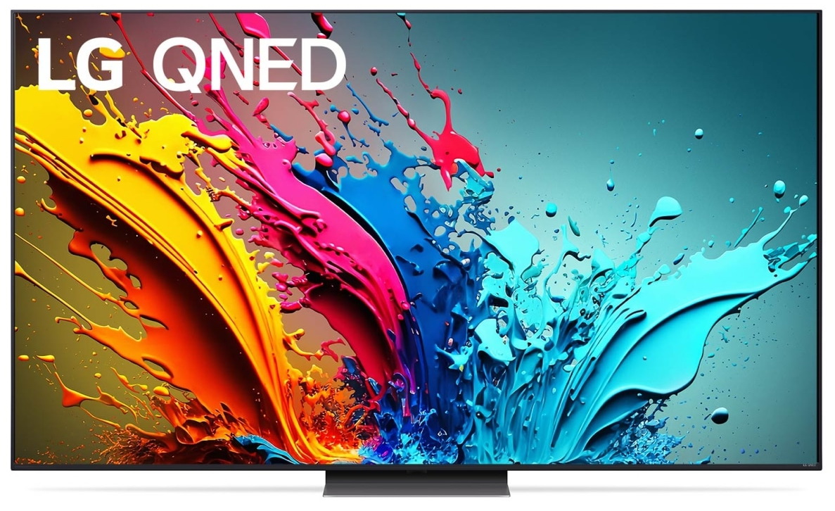 Телевизор 65" LG 65QNED86T6A, 3840x2160, черный титан