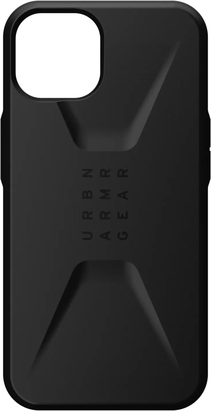 

Чехол-накладка UAG Civilian для смартфона Apple iPhone 14, черный (114040114040)