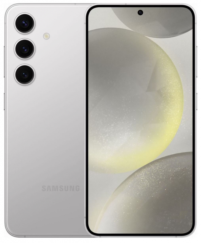 

Смартфон Samsung Galaxy S24, 6.2" 2340x1080 Dynamic AMOLED 2X, Samsung Exynos 2400, 8Gb RAM, 128Gb, 3G/4G/5G, NFC, Wi-Fi, BT, 3xCam, 2-Sim, 4000 мА⋅ч, USB Type-C, Android 14, серый (SM-S921BZADSKZ), Galaxy S24