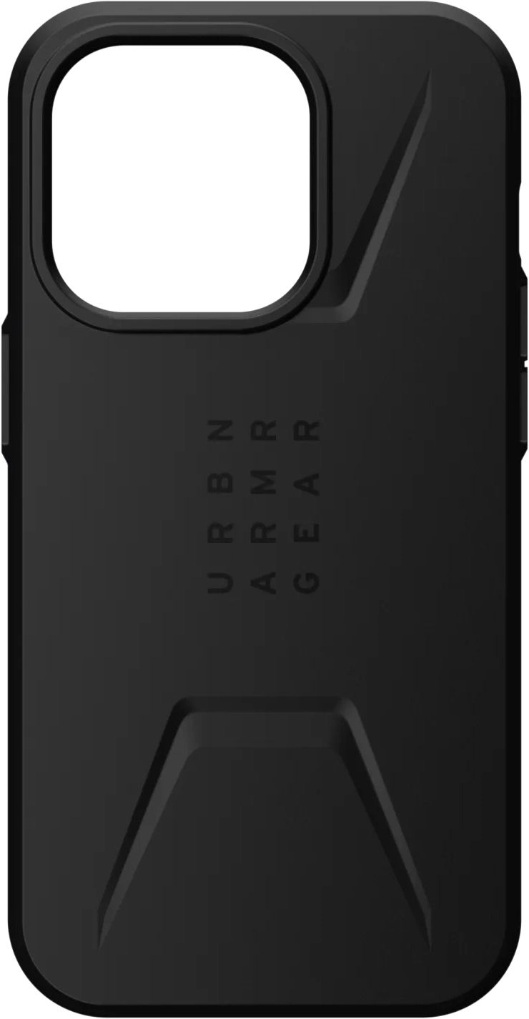 

Чехол-накладка UAG Civilian for MagSafe для смартфона Apple iPhone 14 Pro, черный (114038114040)