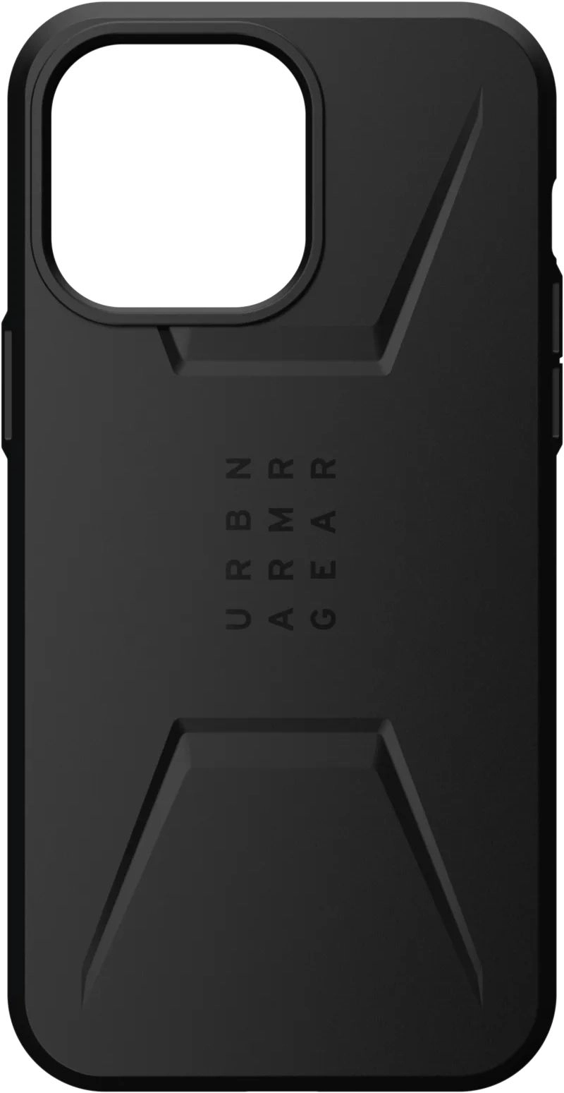 

Чехол-накладка UAG Civilian for MagSafe для смартфона Apple iPhone 14 Pro Max, черный (114039114040)