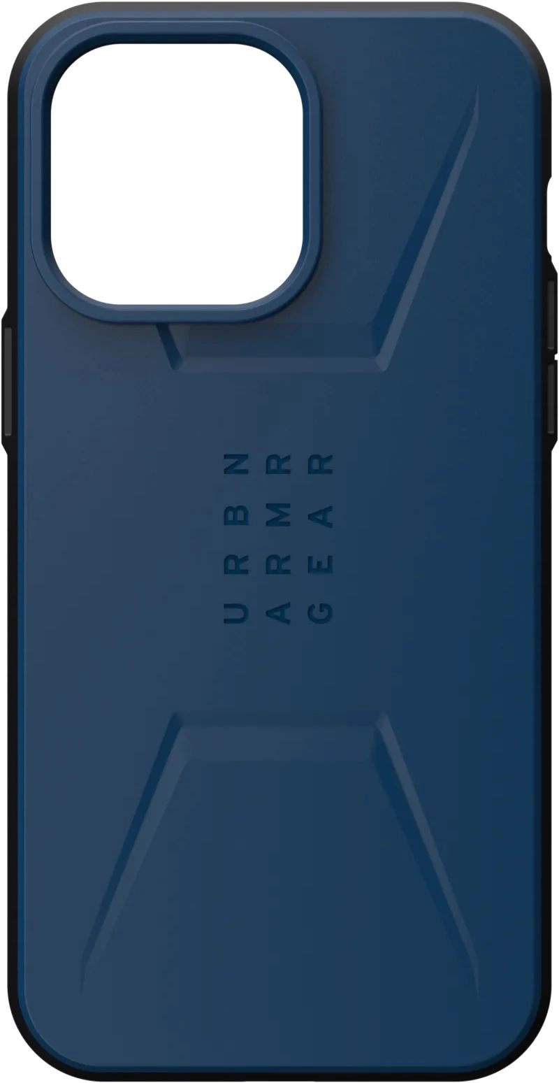 

Чехол-накладка UAG Civilian for MagSafe для смартфона Apple iPhone 14 Pro Max, синий (114039115555)