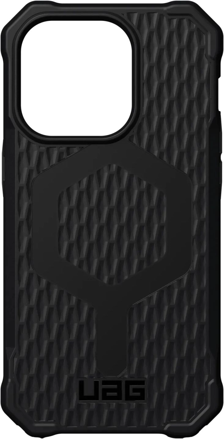 

Чехол-накладка UAG Essential Armor for MagSafe для смартфона Apple iPhone 14 Pro, черный (114091114040)