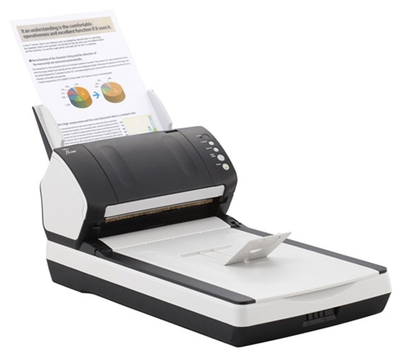 

Сканер протяжный Fujitsu fi-7240, A4, CCD, 600x600dpi, АПД 80 листов, 24 бит, USB 2.0 (PA03670-B601), fi-7240