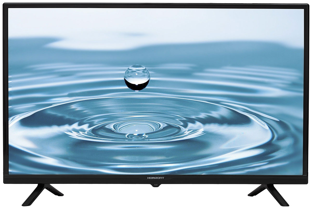 

Телевизор 32" Horizont 32LE7051D, 1366x768, DVB-T /T2 /C, HDMIx2, USBx1, WiFi, Smart TV, черный (32LE7051D), 32LE7051D