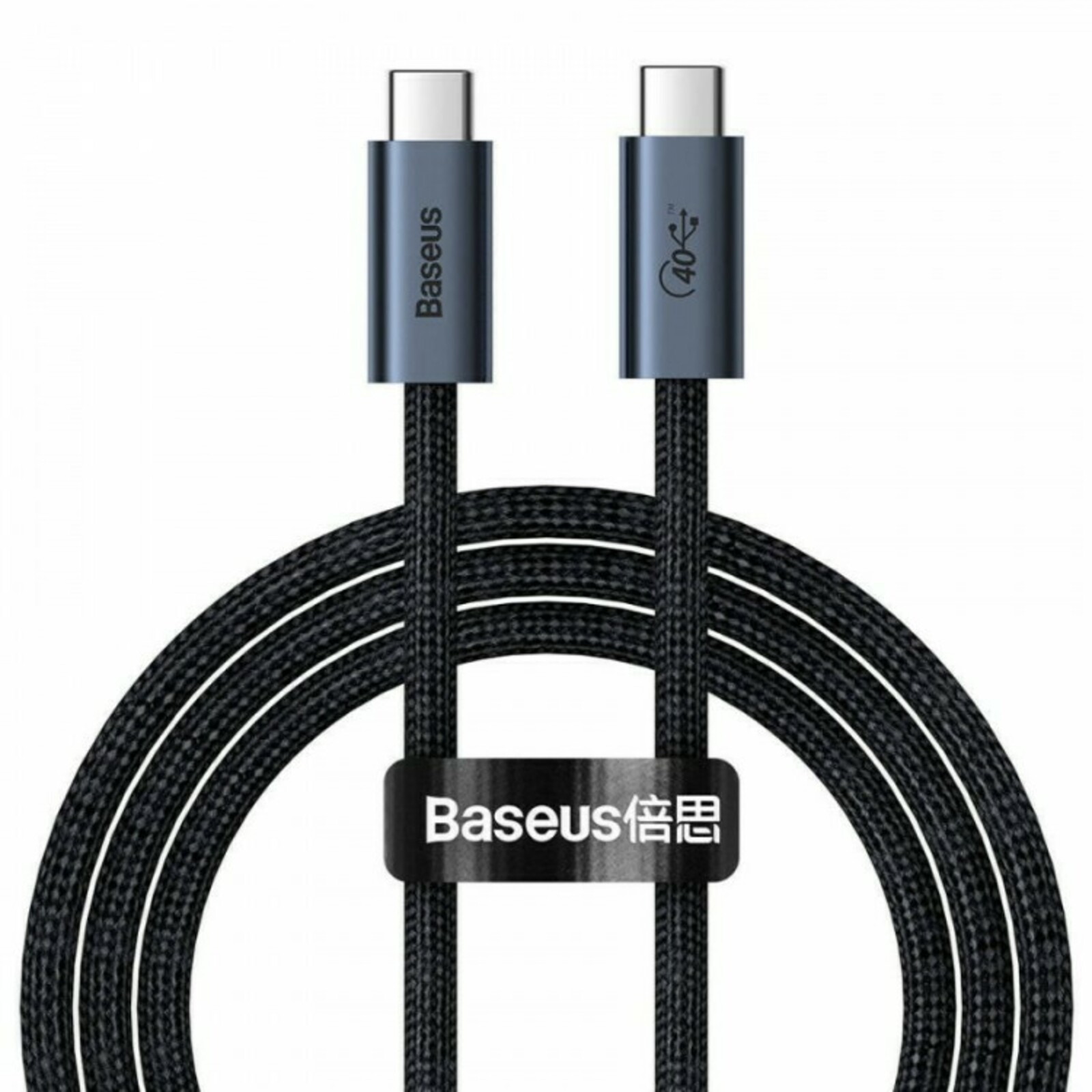 

Кабель USB 2.0 Type-C(m)-USB 2.0 Type-C(m), 1 м, черный, Baseus Flash Series CASS010014 (CASS010014), CASS010014