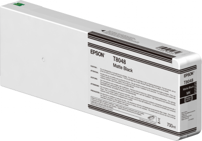 Картридж струйный Epson T55K (C13T55K800), черный матовый, оригинальный, объем 700 мл для SureColor SC-P6000/SureColor SC-P7000/SureColor SC-P7000V/SureColor SC-P8000/SureColor SC-P9000/SureColor SC-P9000V