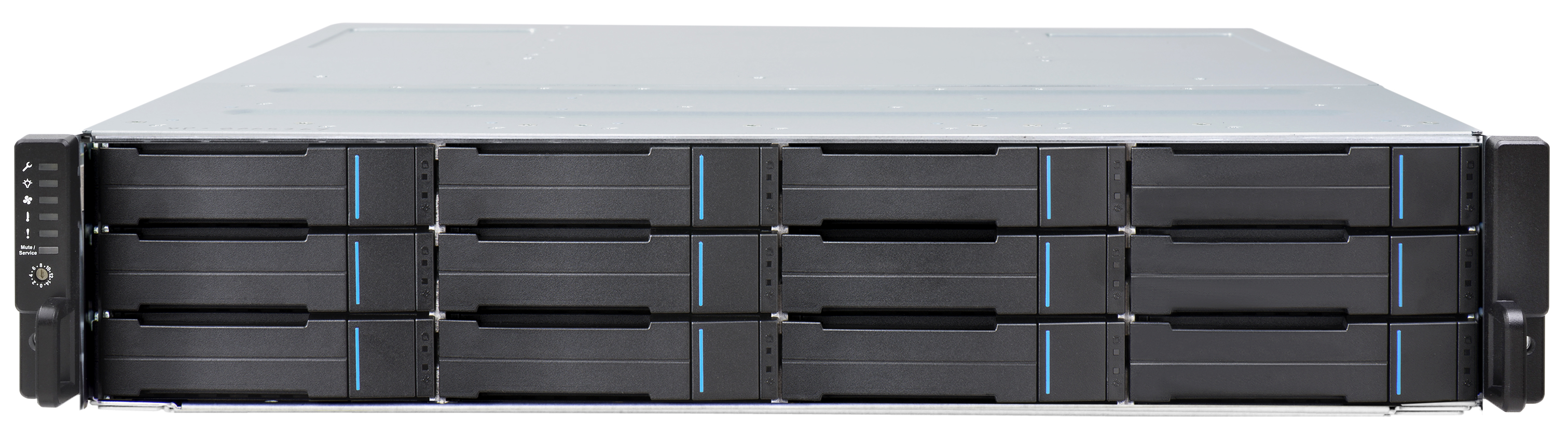 

Дисковая полка (DAS) Infortrend EonStor JB3012R, 12x3.5" SAS HS, 4хSAS 12Gb/s, 2x460 Вт, 2U (JB3012R100-8U32), JB3012R