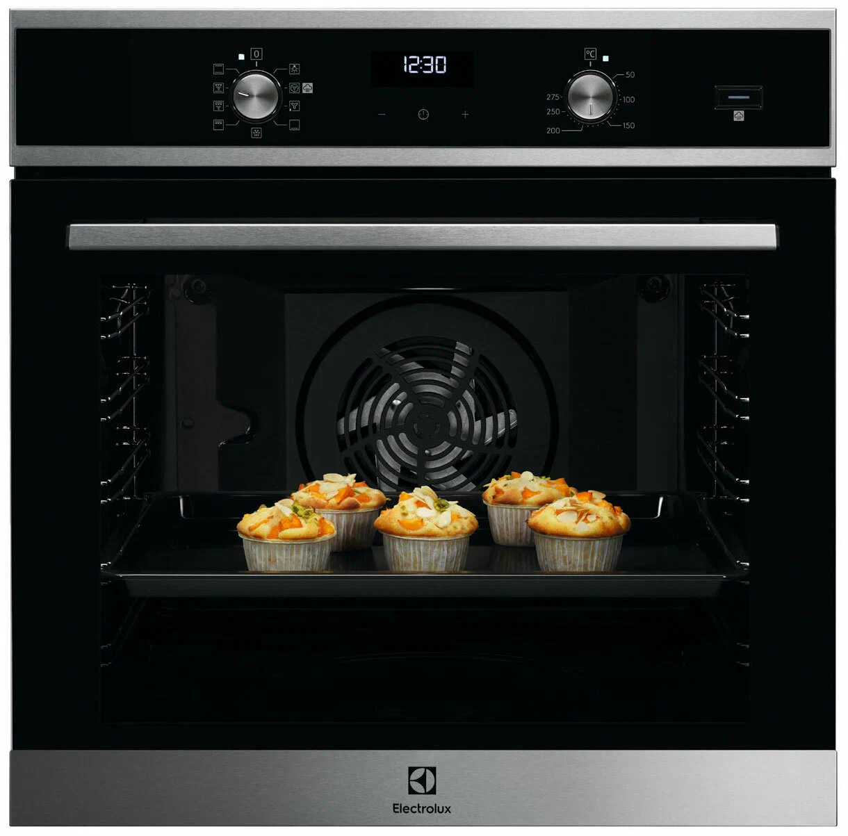 

Духовой шкаф электрический Electrolux STEAMBAKE 600 EOD5H70X, черный/серебристый (EOD5H70X), EOD5H70X