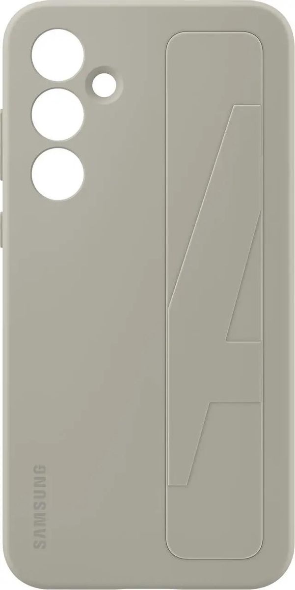 

Чехол-накладка Samsung Standing Grip Case для смартфона Samsung Galaxy A55, силикон, серый (EF-GA556TJEGRU)