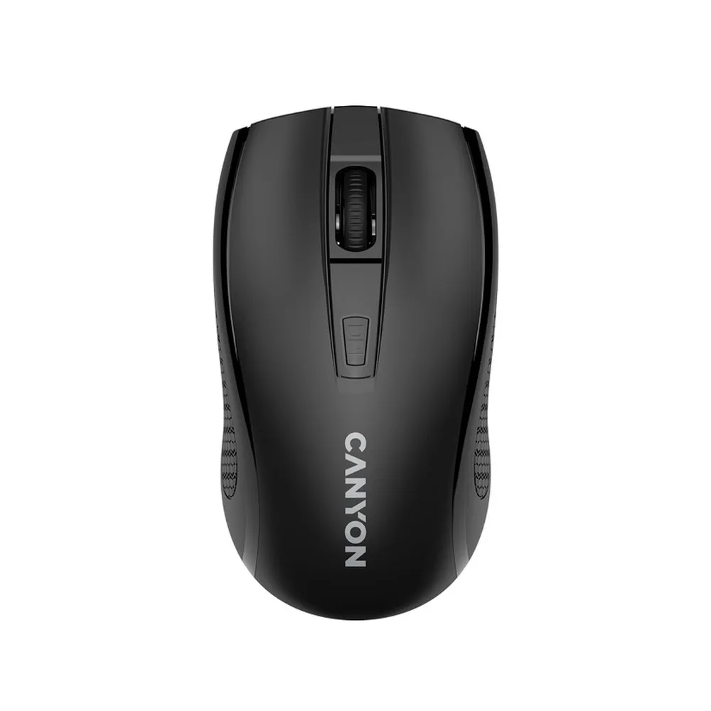 

Мышь беспроводная Canyon MW-7, 1600dpi, оптическая светодиодная, USB, черный (CNE-CMSW07B), MW-7