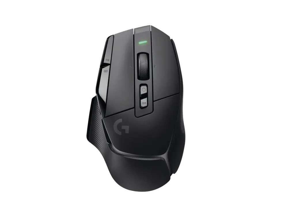 Мышь беспроводная/проводная Logitech G502 X Lightspeed, 25600dpi, оптическая светодиодная, Bluetooth/Радиоканал/USB, черный (910-006185)