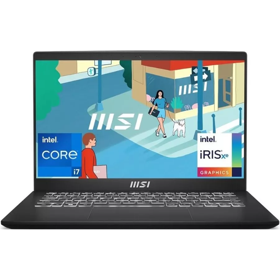 

Ноутбук MSI Modern 14 C13M-844XBY 14" IPS 1920x1080, Intel Core i3 1315U 1.2 ГГц, 8Gb RAM, 256Gb SSD, без OC, черный (9S7-14J112-844), C13M-844XBY