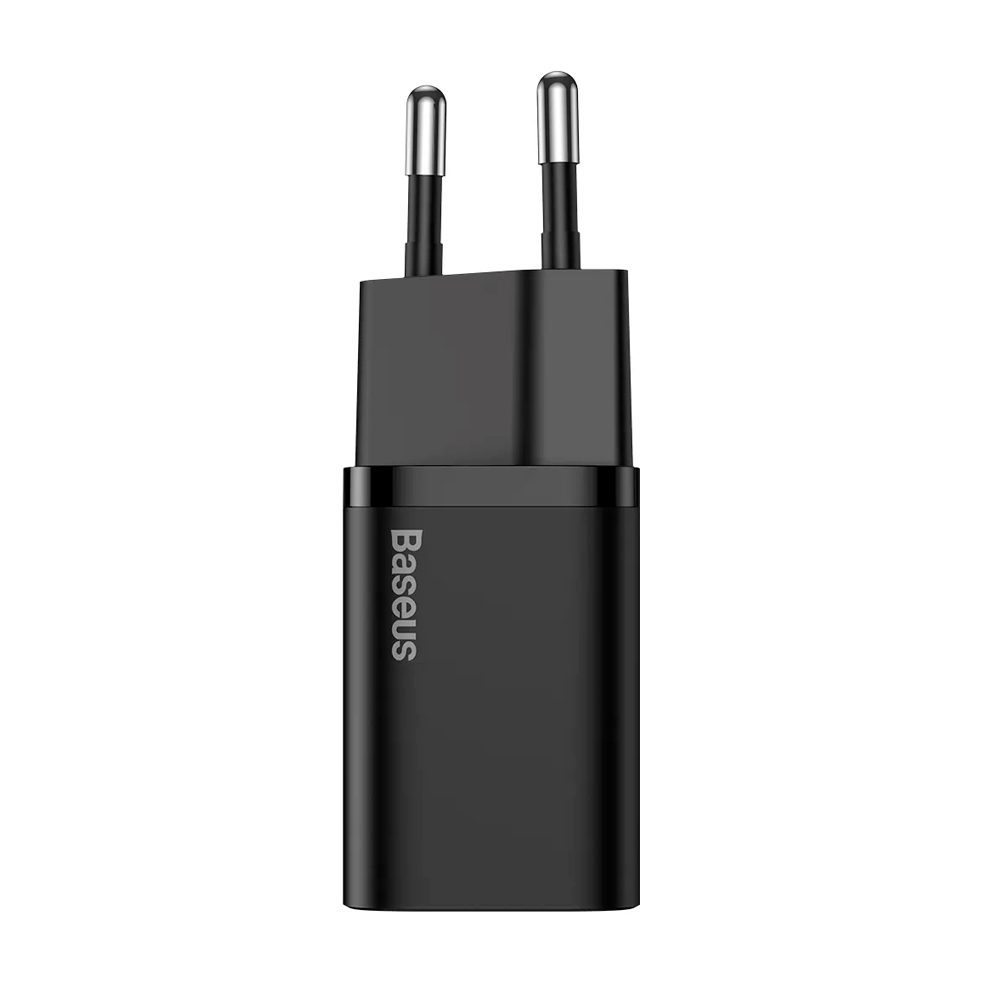 

Сетевое зарядное устройство BASEUS Super Si Pro Quick Charger 1C 30W CCSUP-J01 30 Вт, EU, USB type-C, Quick Charge, PD, черный (CCSUP-J01), CCSUP-J01