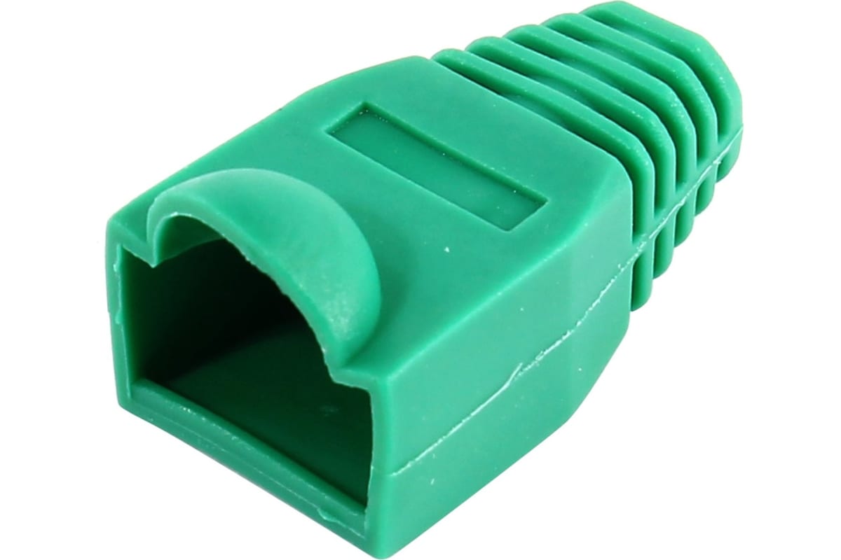 Колпачок изолирующий RJ-45, 20 шт., зеленый, PVC, 5bites (US016-20GR)