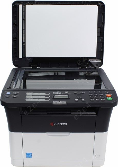 МФУ лазерный Kyocera Ecosys FS-1025MFP, A4, ч/б, 25стр/мин (A4 ч/б), 1200x1200 dpi, дуплекс, АПД-40 листов, сетевой, USB (1102M63RU0/1102M63RU2) б/у, после ремонта, следы эксплуатации, комплект: картридж
