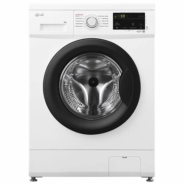 

Стиральная машина LG F2J3NS8W, 6 кг, 1200 об/мин, белый (F2J3NS8W), F2J3NS8W