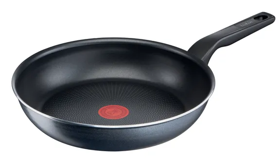 

Сковорода Tefal Force 4218022 22 см, алюминий, антипригарное покрытие, черный без крышки (9100048314), 4218022