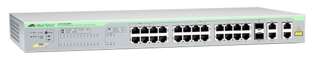 

Коммутатор Allied Telesis AT-FS750/28PS-50 настраиваемый 19U 24x10/100BASE-TX 2x10/100/1000BASE-T 2x10/100/1000BASE-T/Mini GBIC (SFP), AT-FS750/28PS