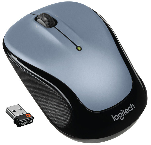 Мышь беспроводная Logitech M325, 1000dpi, оптическая светодиодная, Wireless, USB, серый (910-002334)