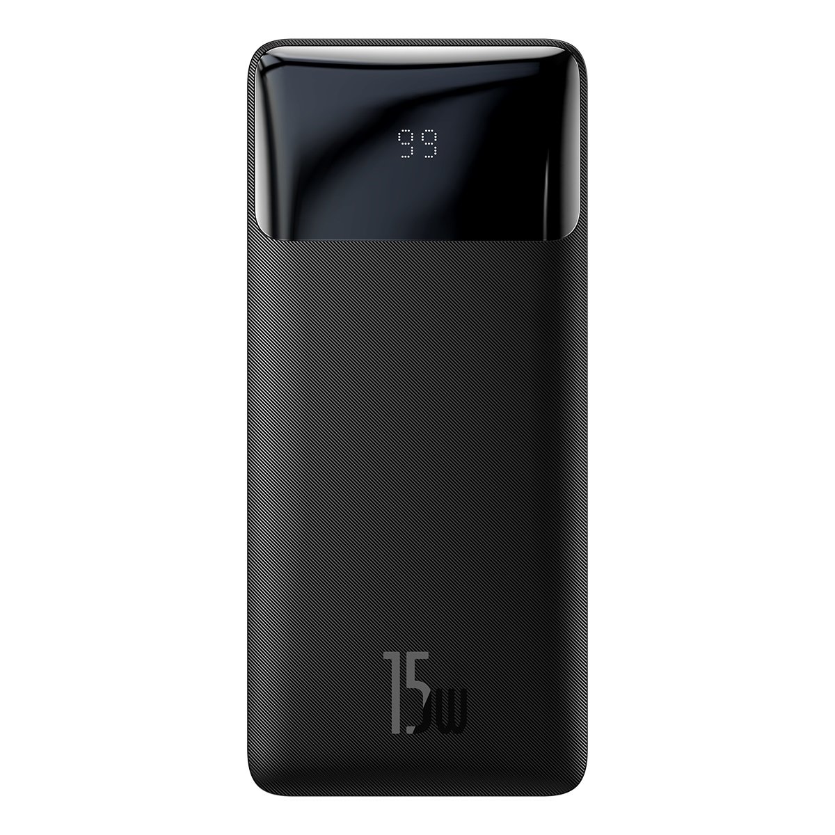 

Портативный аккумулятор (Powerbank) BASEUS Bipow Digital Display, 30 А·ч, 4xUSB, 3А, Type-C, QC, PD, черный (PPBD050201), Bipow Digital Display