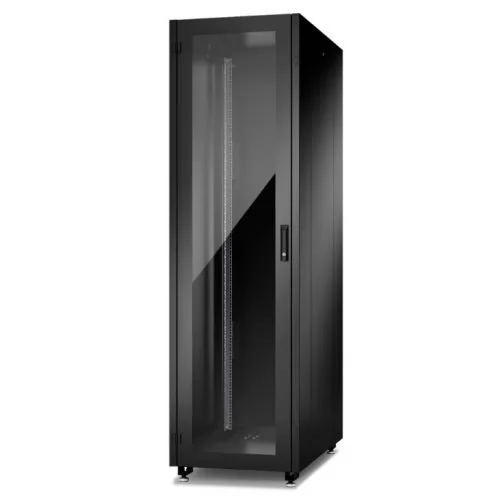 

Шкаф телекоммуникационный напольный 42U 600x600 мм, стекло/металл, черный, Eurolan Racknet N2000 (60F-42-66-21BL), N2000
