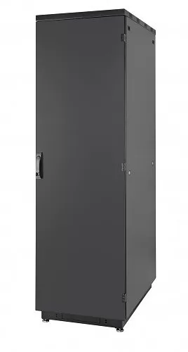 Шкаф телекоммуникационный напольный 22U 600x800 мм, металл, черный, Eurolan Racknet S3000 (60F-22-68-30BL)