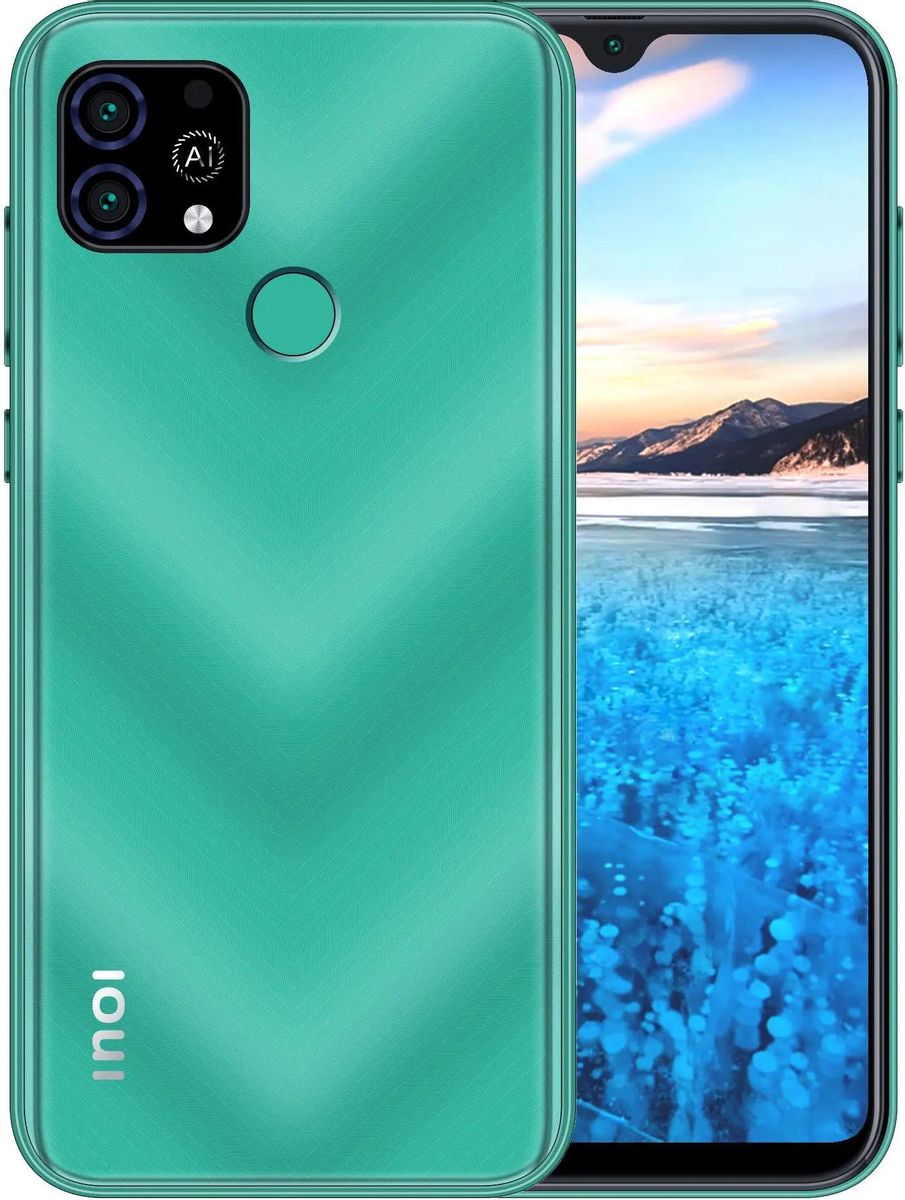 

Смартфон INOI A62, 6.1" 720x1560 IPS, Unisoc SC9832E, 2Gb RAM, 64Gb, 3G/4G, Wi-Fi, BT, 2xCam, 2-Sim, 3500 мА⋅ч, USB Type-C, Android 12, зеленый, A62