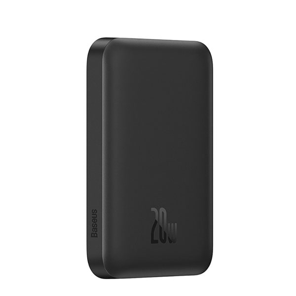 

Портативный аккумулятор (Powerbank) BASEUS Magnetic Mini Wireless, 20000 мА·ч, USB, 2.4А, Type-C, QC, PD, QI, черный (PPCX150001), Magnetic Mini Wireless
