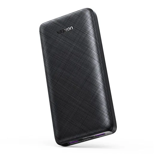 

Портативный аккумулятор (Powerbank) UGREEN PB175, 20 А·ч, 3xUSB, 5А, Type-C, QC, PD, черный (20542), PB175