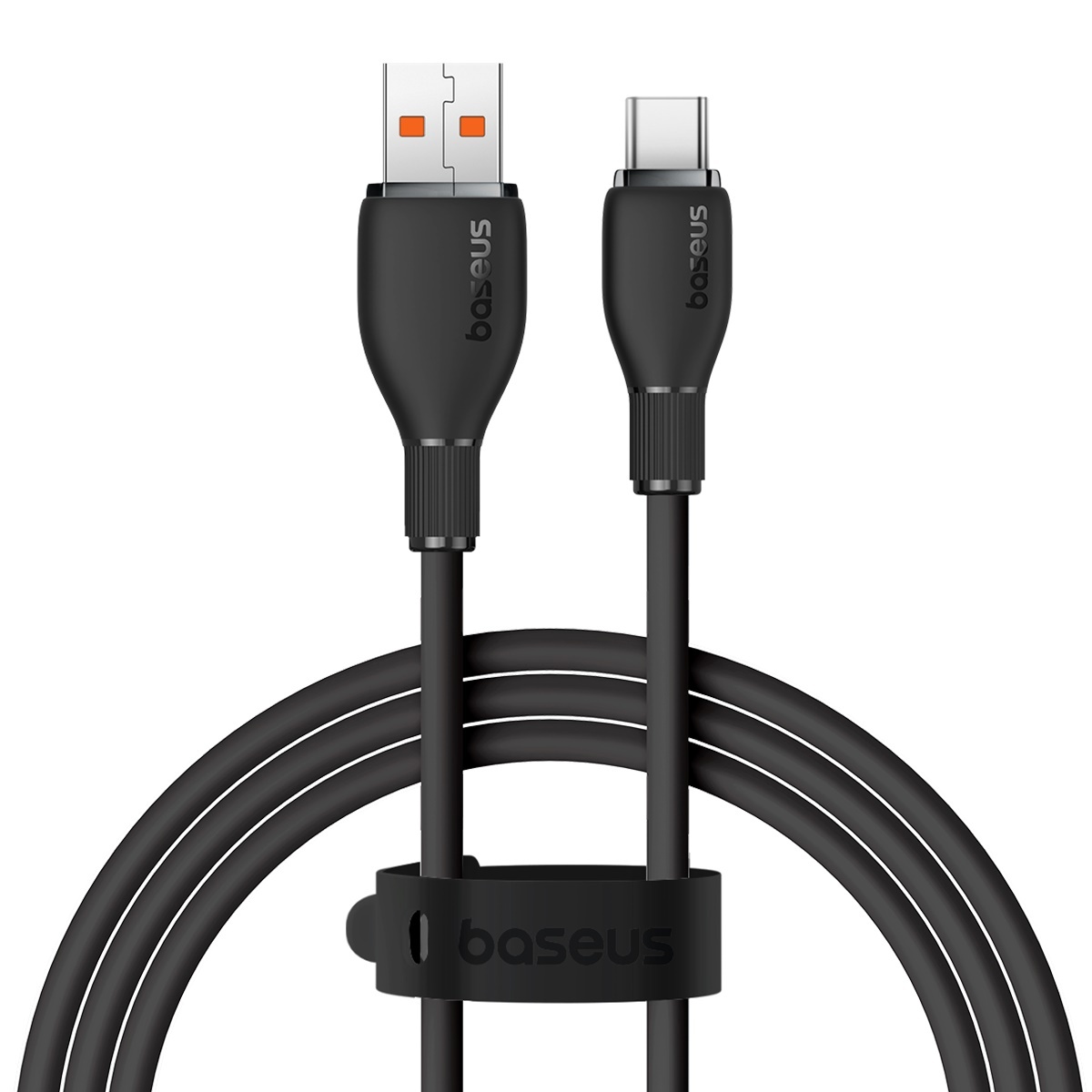 

Кабель USB-USB Type-C, быстрая зарядка, 6А, 100 Вт, 1.2 м, черный, Baseus Pudding (P10355703111-00)