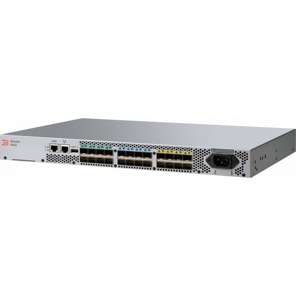 Коммутатор Brocade G610, SFP+ 24x16 (BR-G610-24-16G)